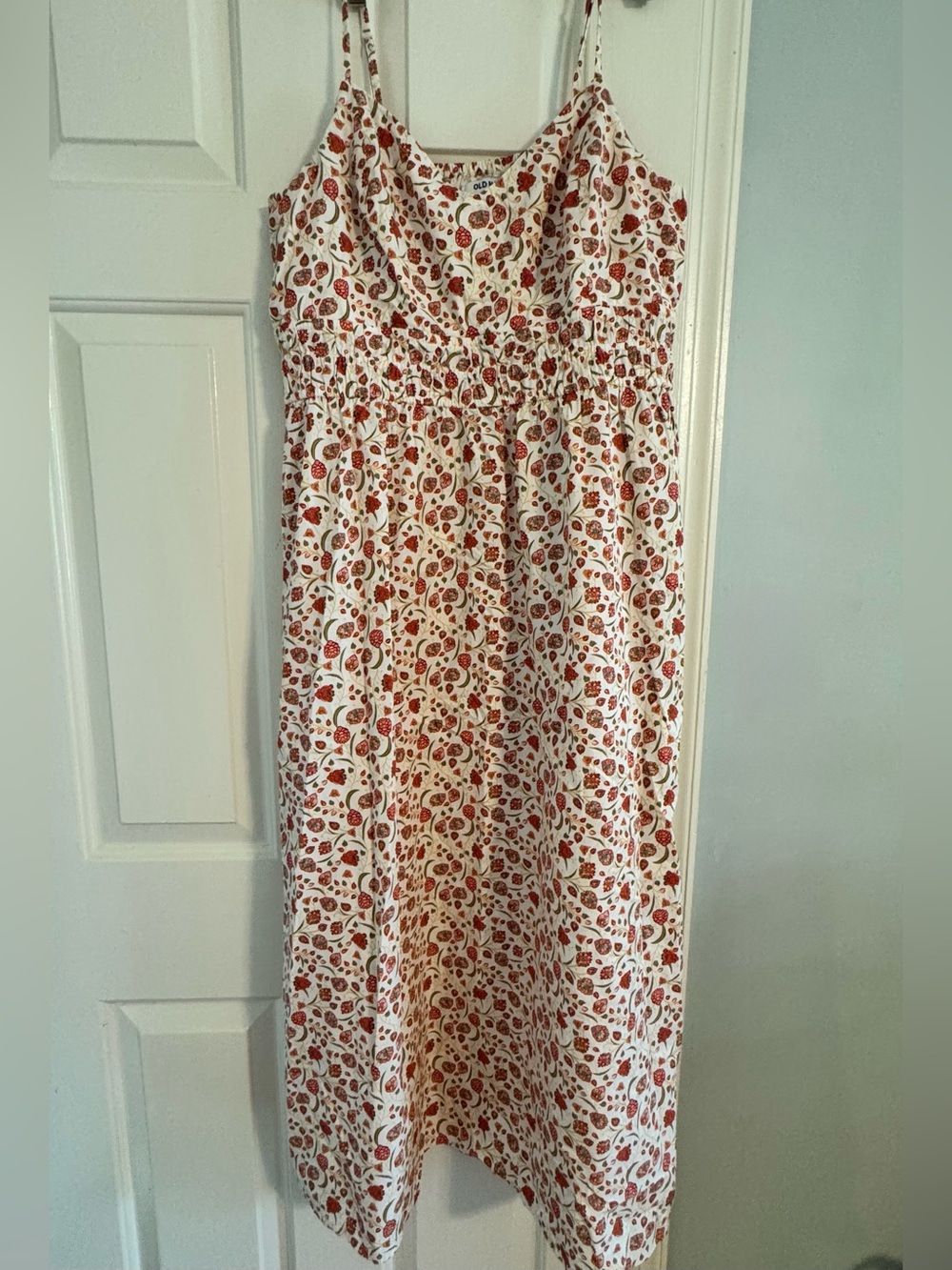 Old Navy Floral Sleeveless Dress with Pockets Maxi or Midi Size Large Tall